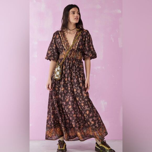 NWT FP Lysette floral maxi . Small - Picture 1 of 10
